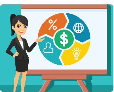 GST knowledge presentation illustration