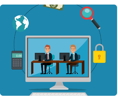 Secure GST data illustration